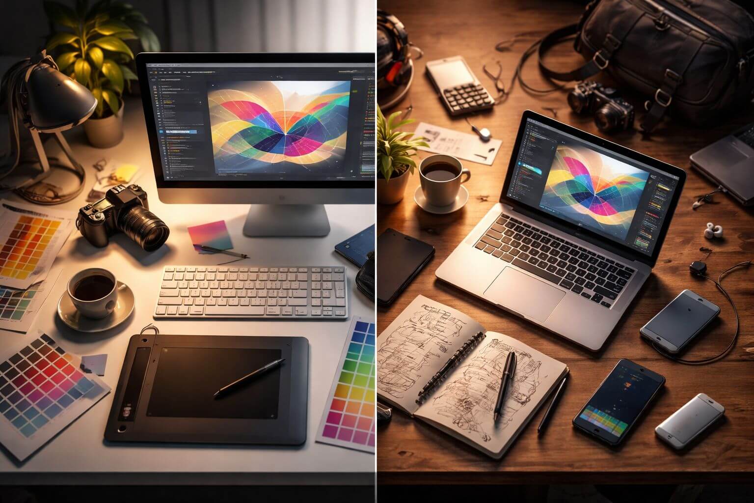 הטעות שמעצבים מתחילים עושים בבחירת מחשב — ואיך לבחור סט־אפ שמנצח לאורך שנים